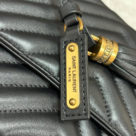 Yves Saint Laurent Lou Camera Bag BLACK - Picture 6 of 9